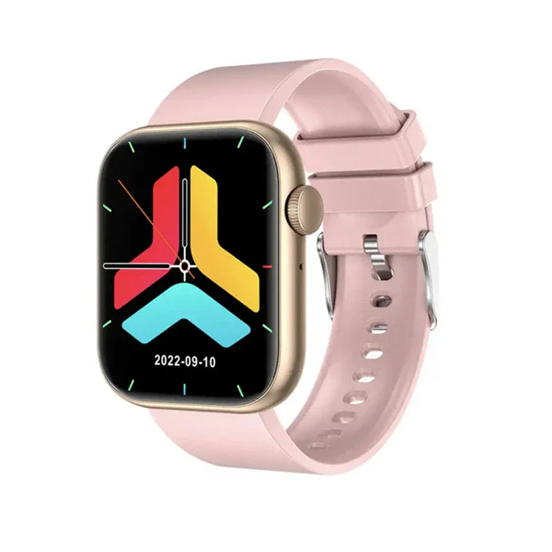Smartwatch Fitness NNEOBA Dorado con Monitor de Salud