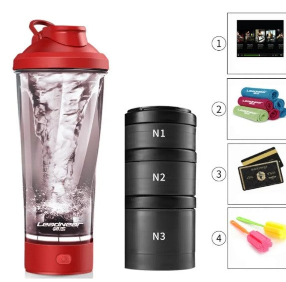 Vaso Mezclador para Fitness y Proteínas